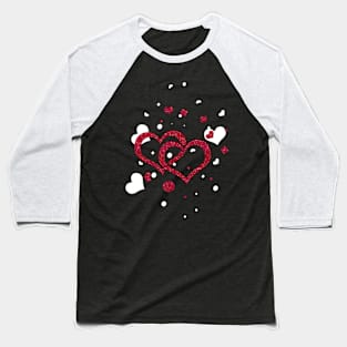 Valentin Konfetti Baseball T-Shirt